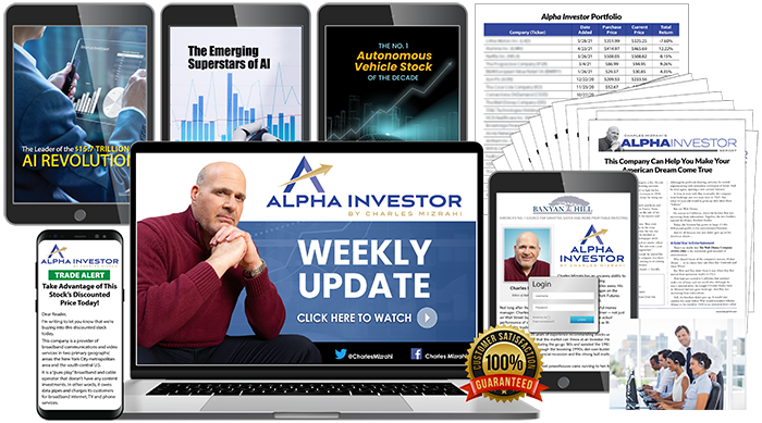 Everything you receive with Alpha Investor