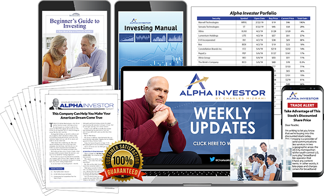 Everything you receive with Alpha Investor