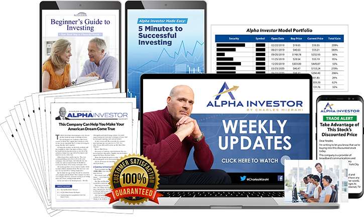 Everything you receive with Alpha Investor