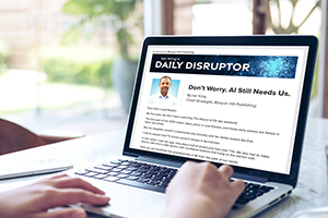 Daily Disruptor Newsletter image