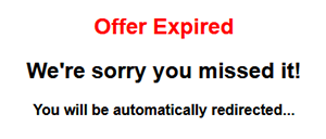 Expired message example