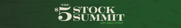 Adam O'Dell's Five Dollar Stock Summit Logo