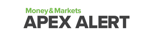 Apex Alert logo image.