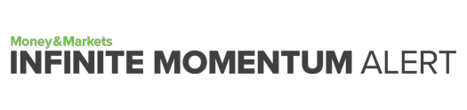 Infinite Momentum logo image.
